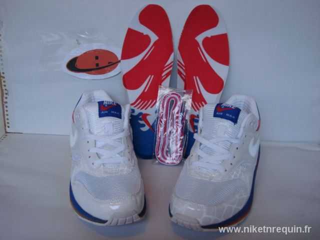 nouvelle Air Max 87 femmes blanches bleues chaussures 36-40 (3)